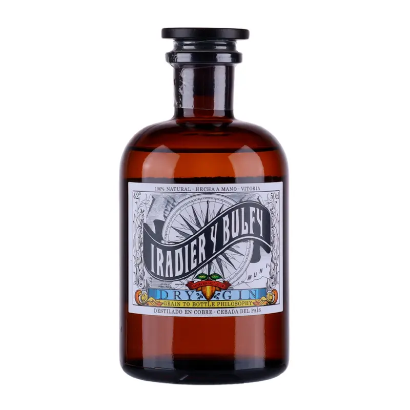 Iradier y Bulfy Gin – 50cl - 42 %