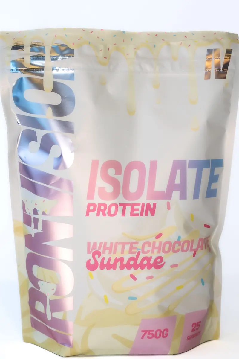 ISOLATE WHITE CHOCOLATE SUNDAE