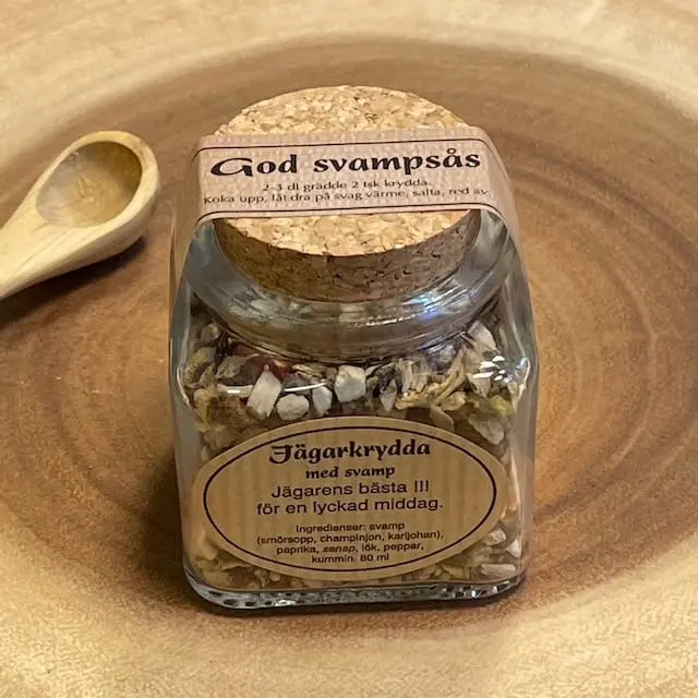 Jägarkrydda med svamp (till sås)