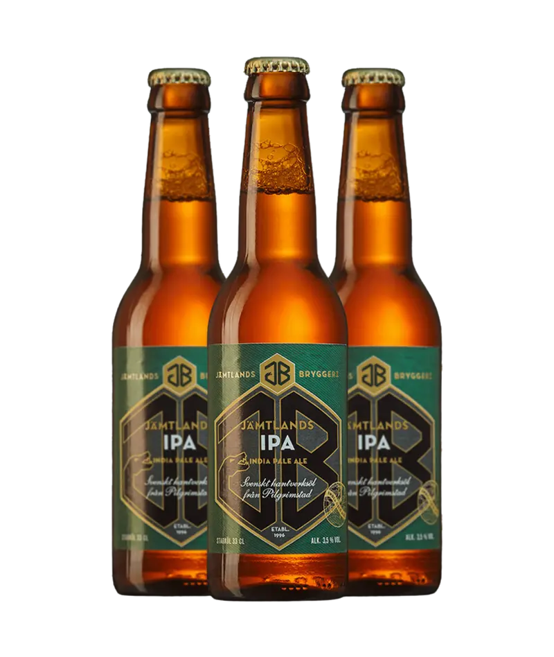 Jämtlands IPA 3,5% 33cl glas 24-pack