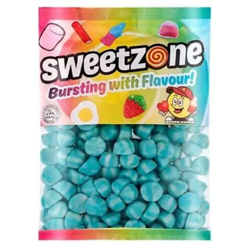 Jelly Blue Twist Kisses 1kg
