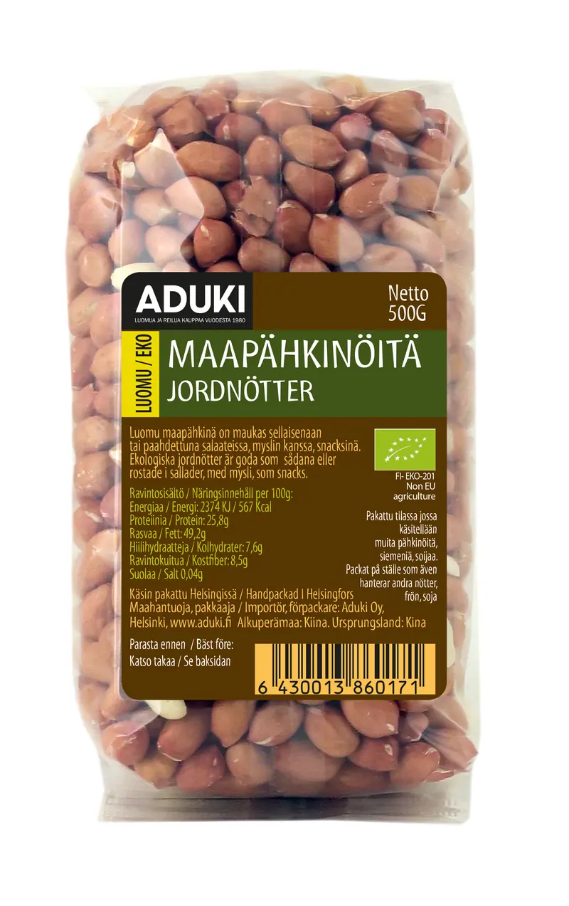 Jordnötter, 500 g