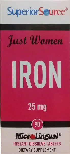 Just Women Iron, 25 mg