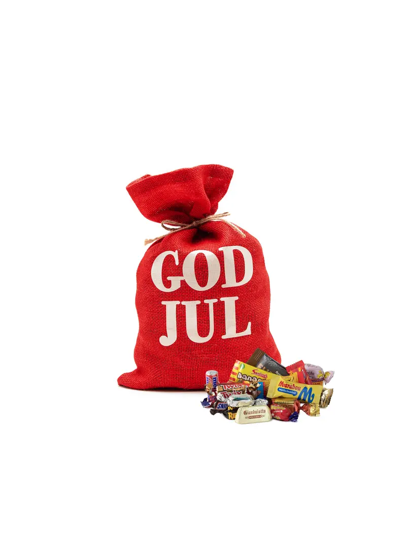 Jutesäck Röd