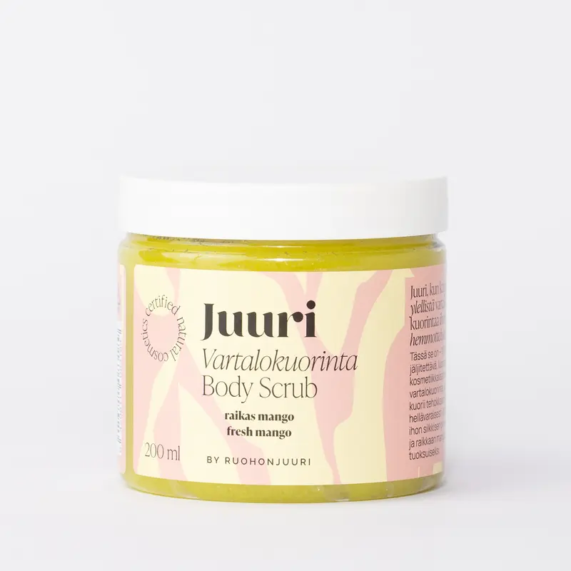 Juuri Kropps skrubb, fräsch mango, 200 ml