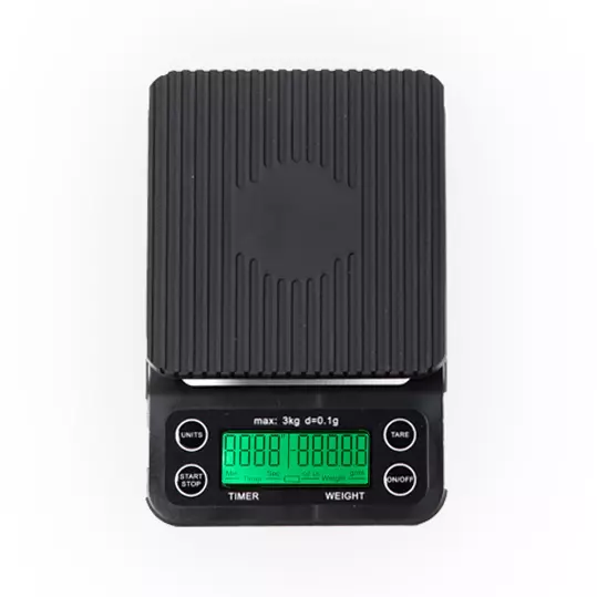 Kaffevåg med timer - Coffee Time - Batteridriven