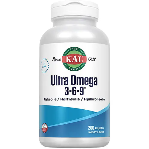 Kal Ultra Omega 3-6-9 | 200 kapslar