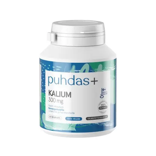 Kalium, 300 mg