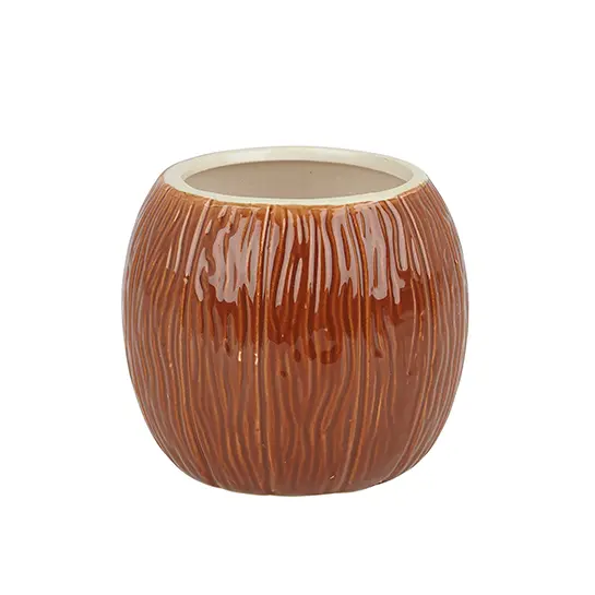 Keramisk Tiki Mugg Kokosnöt 450ml