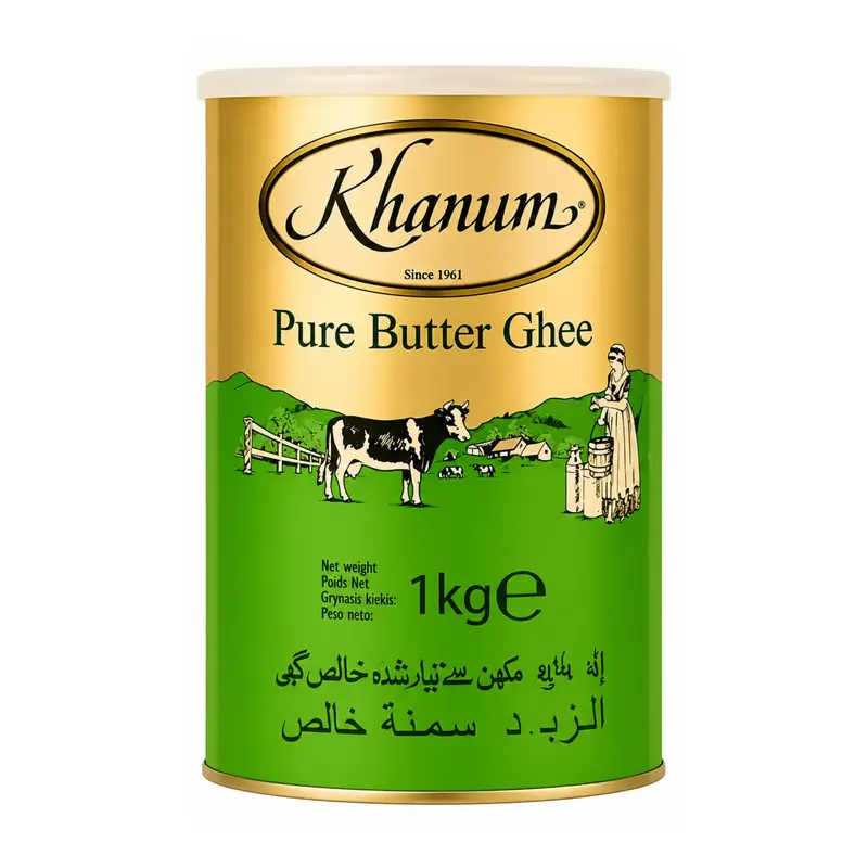 Khanum Ghee (Klarifierat smör) 1 kg