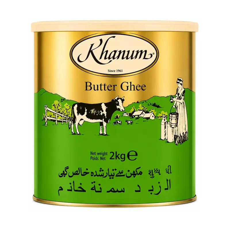Khanum Ghee (Klarifierat smör) 2 kg