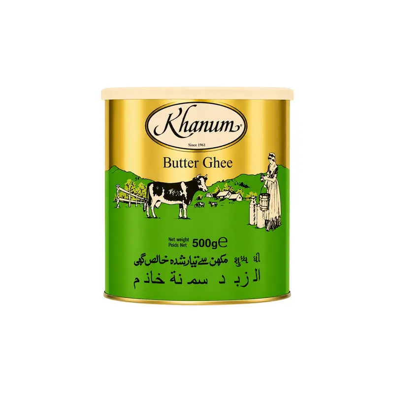 Khanum Ghee (Klarifierat smör) 500g