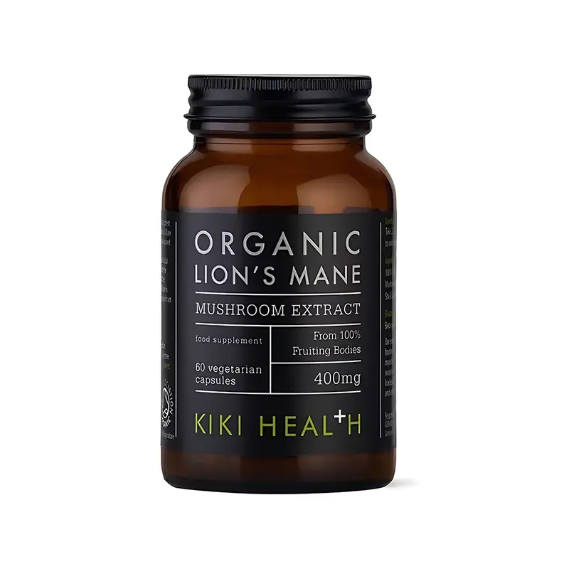 KIKI Health Organic Lions Mane Extract 60 kapslar