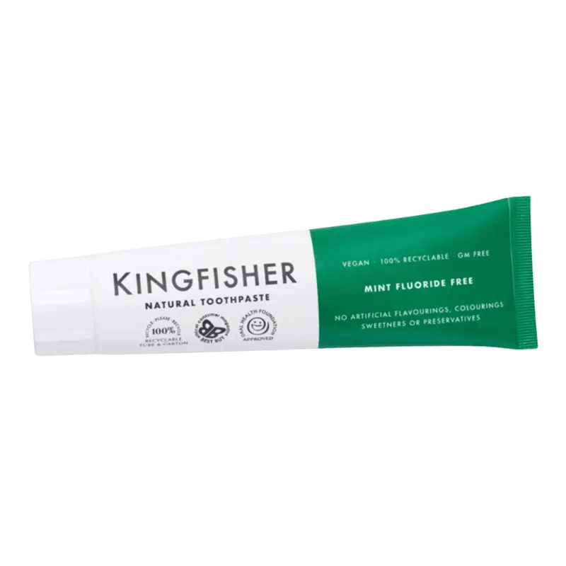 Kingfisher Tandkräm Mint Flourfri, 100 ml
