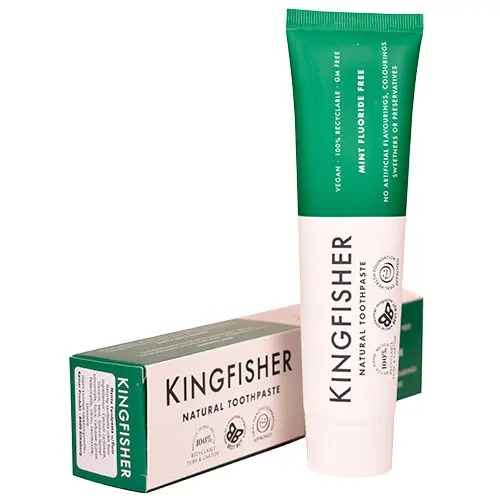 Kingfisher Tandkräm utan Fluor | Mynta