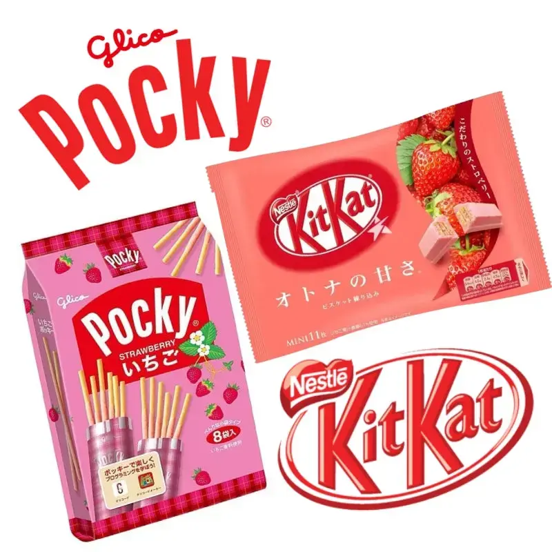 KitKat & Pocky Strawberry Edition