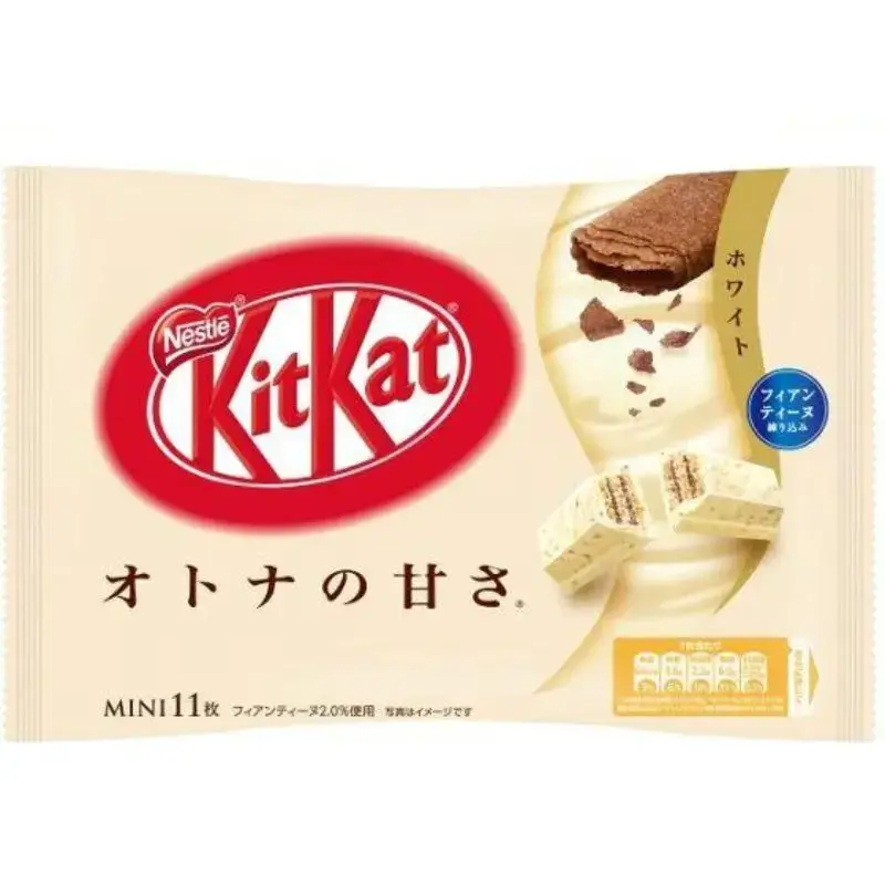 KitKat Vit Choklad & Kexbitar 116g