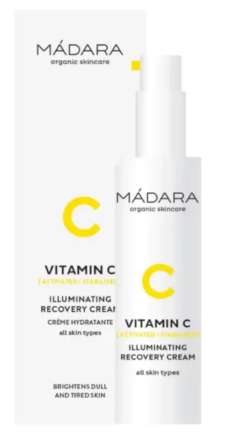 Klargörande C-vitaminkräm, Vitamin C Illuminating Recovery Cream, 50 ml