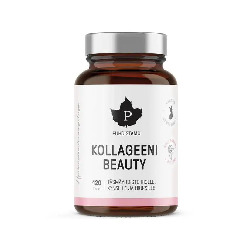 Kollagen Beauty-kapslar, stor förpackning, 120 kapps, 62 g