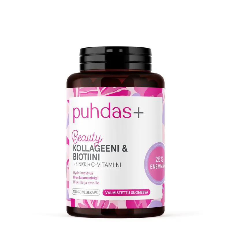 Kollagen + biotin, stor förpackning