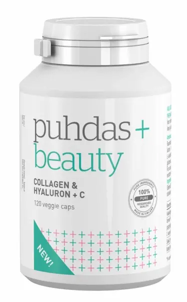 Kollagen + hyaluronsyra + C-vitamin