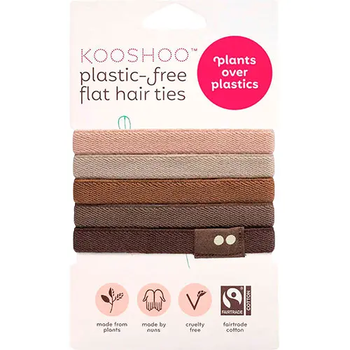 KooShoo Hårsnodd Plastfri | Earth Tints