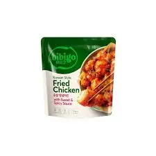 Koreansk Friterad Kyckling med sötstarktsås 350g, Bibigo