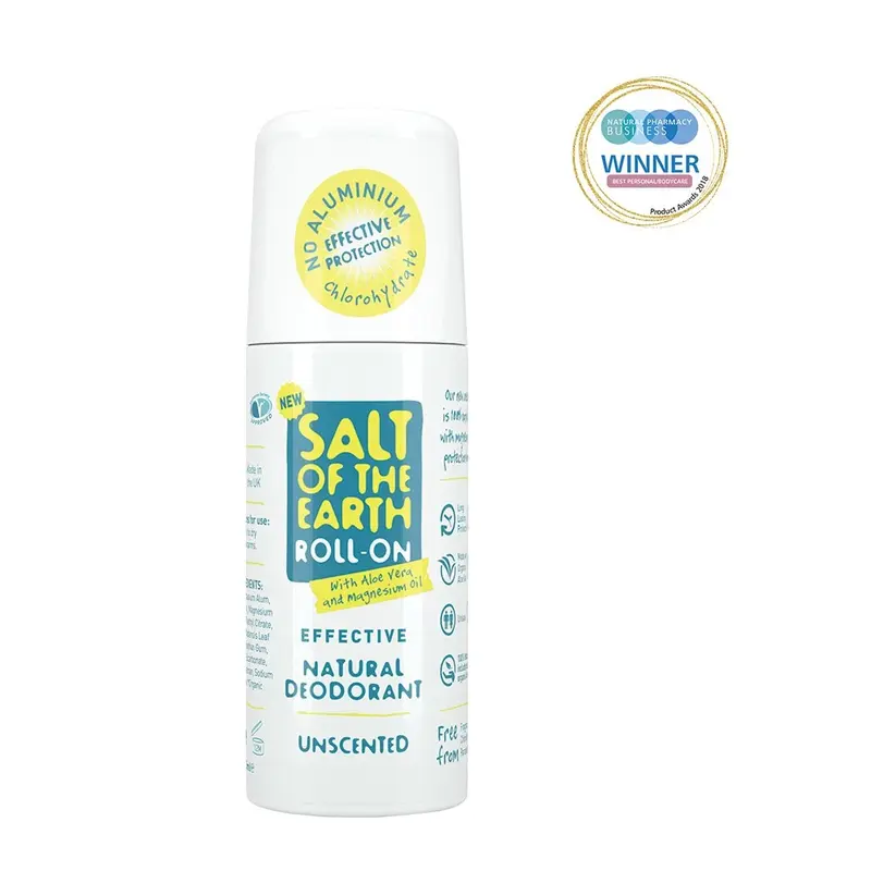 Kristalldeodorant, Roll-on, Melon & Gurka, 75 ml