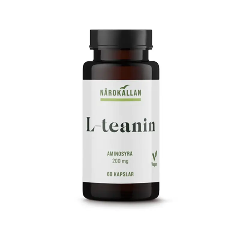 L-Teanin, 60 kapslar