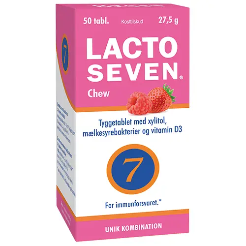 LactoSeven Chew | 50 tabletter
