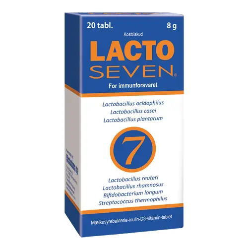 LactoSeven Lactoseven | 20 tabletter