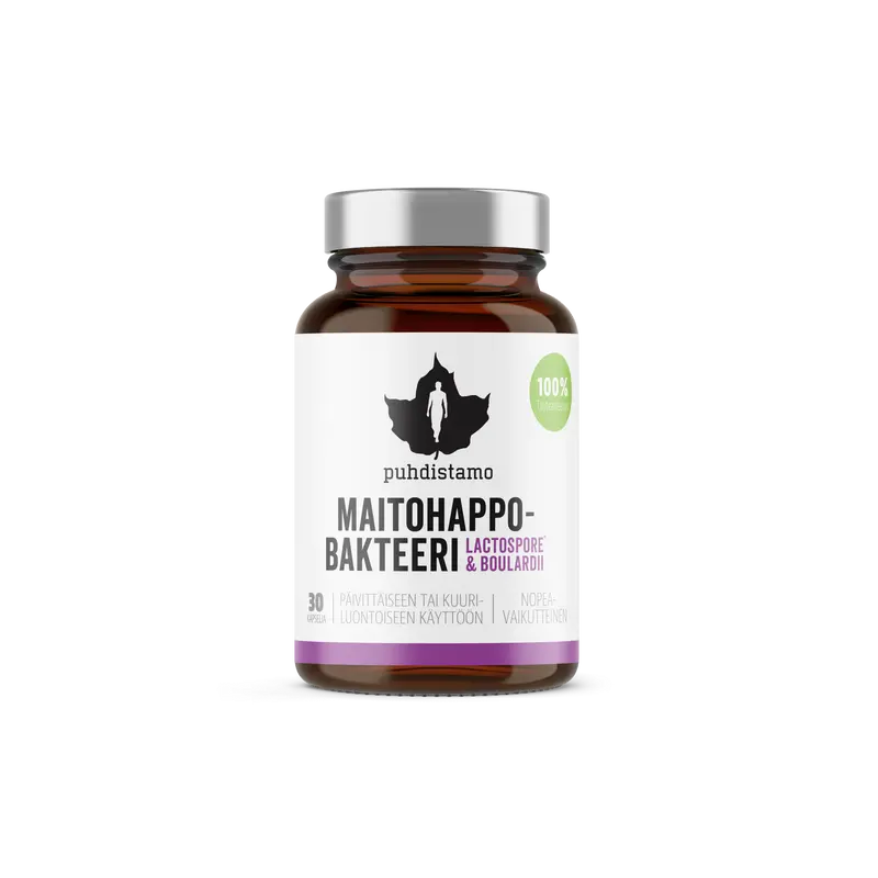 LactoSpore® & Boulardii, mjölksyrabakterier 30 st.