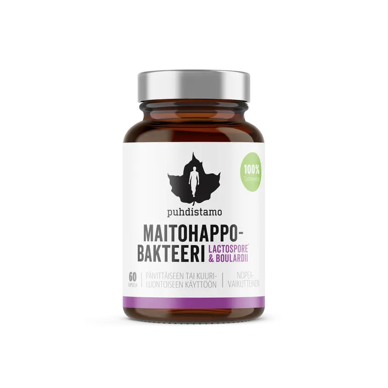LactoSpore® & Boulardii, mjölksyrabakterier, 60 st.