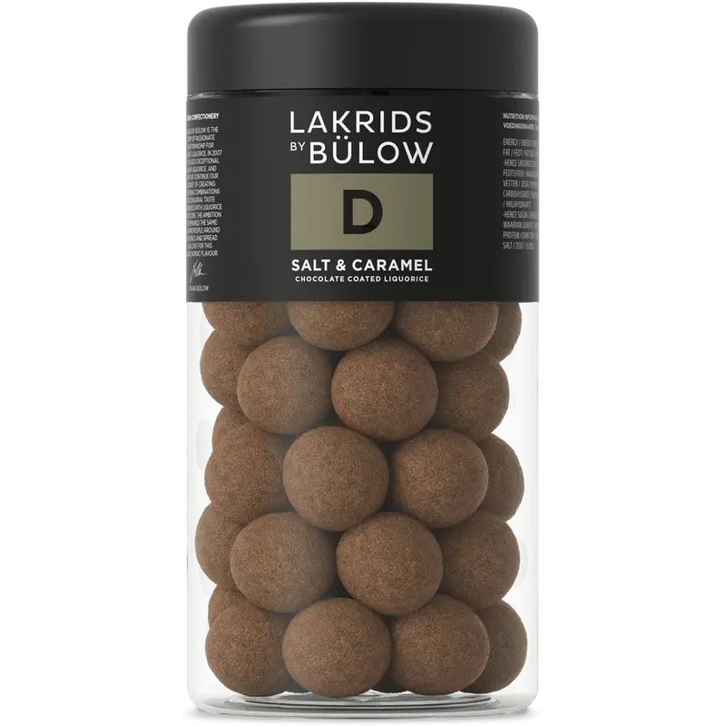 Lakrids By Bülow Regular D Salt & Caramel 270g