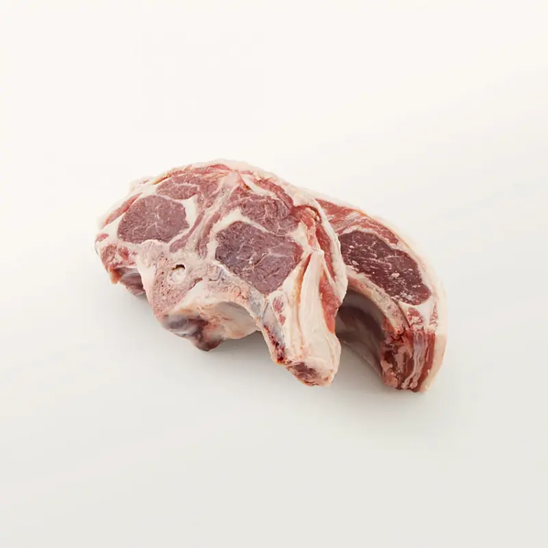 Lammkotlett, skivad med ben