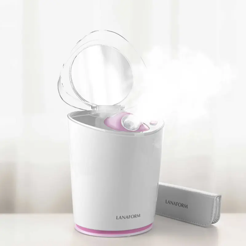 Lanaform Facial Steam – Ansiktsångbad med varm ånga och sval mist för hudvård