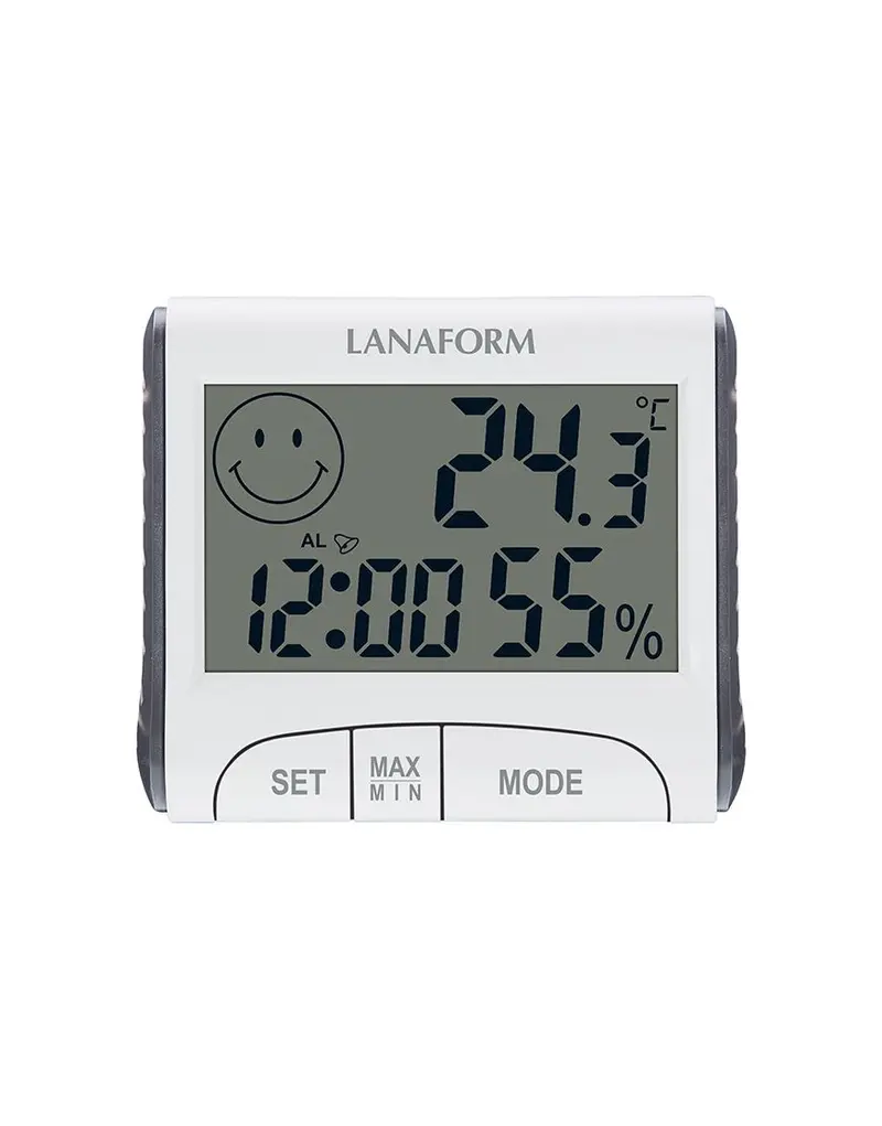 Lanaform Thermo-Hygrometer – Digital termometer och hygrometer för inomhusklimat