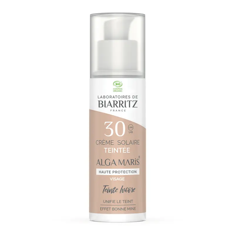 Lätt tonande solkräm, SPF30, Ivory, 50 ml