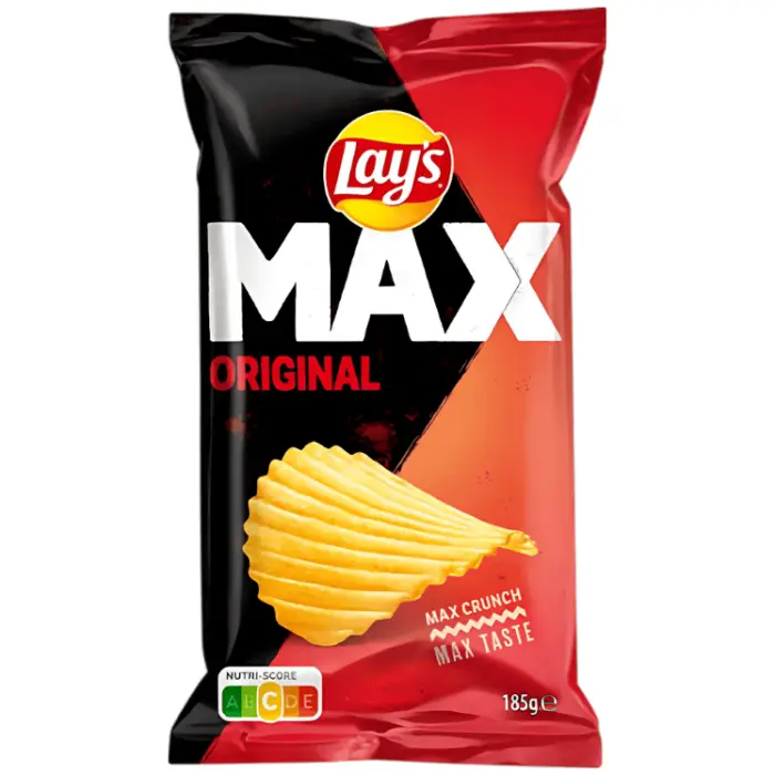 Lays MAX Original Salted 22 X 185 G