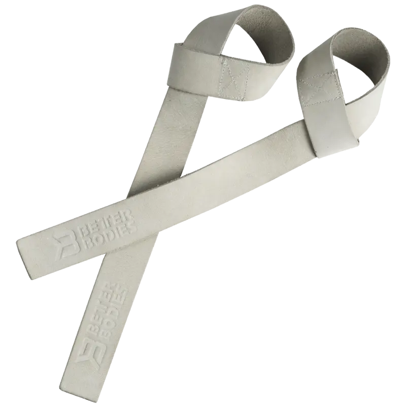 Leather Lifting Straps - Foggy