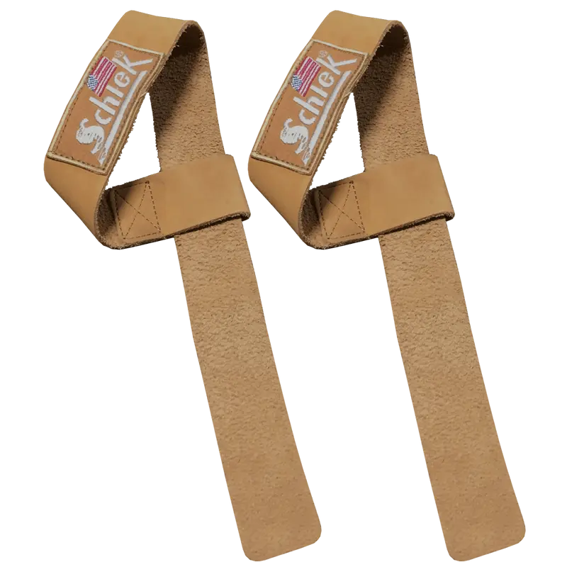 Leather Lifting Straps - Natural