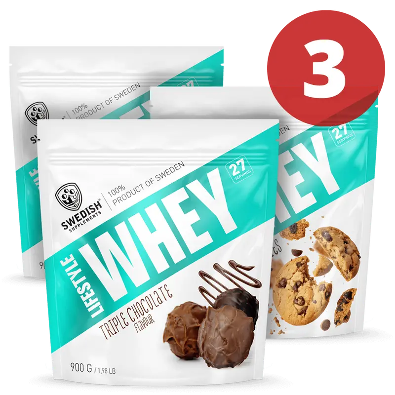Lifestyle Whey - 3x900g.