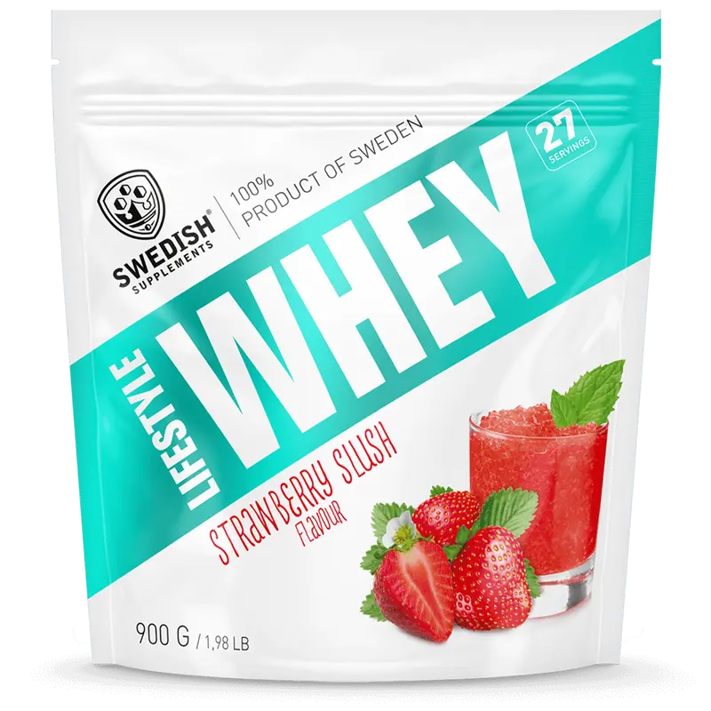 Lifestyle Whey Strawberry Slush - 900g.