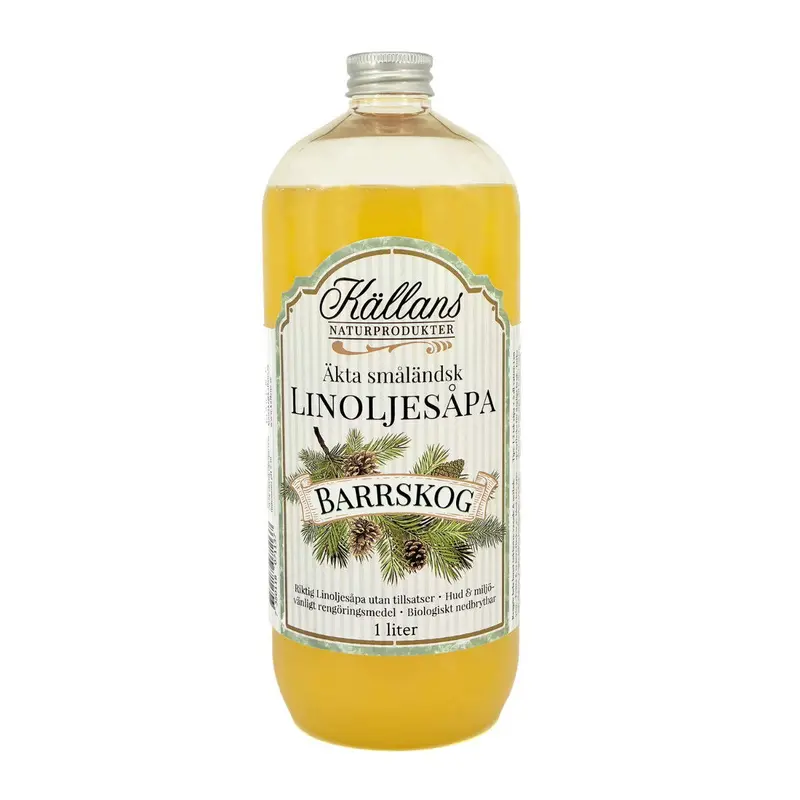 Linoljesåpa Barrskog, 1l