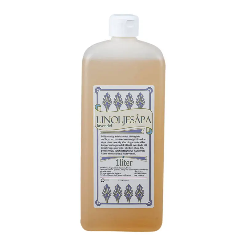 Linoljesåpa Lavendel, 1l