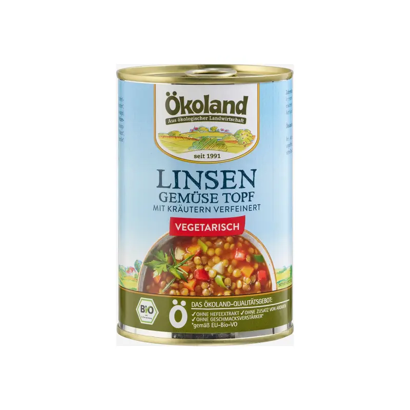 Lins- & Grönsakssoppa, 400 g Eko
