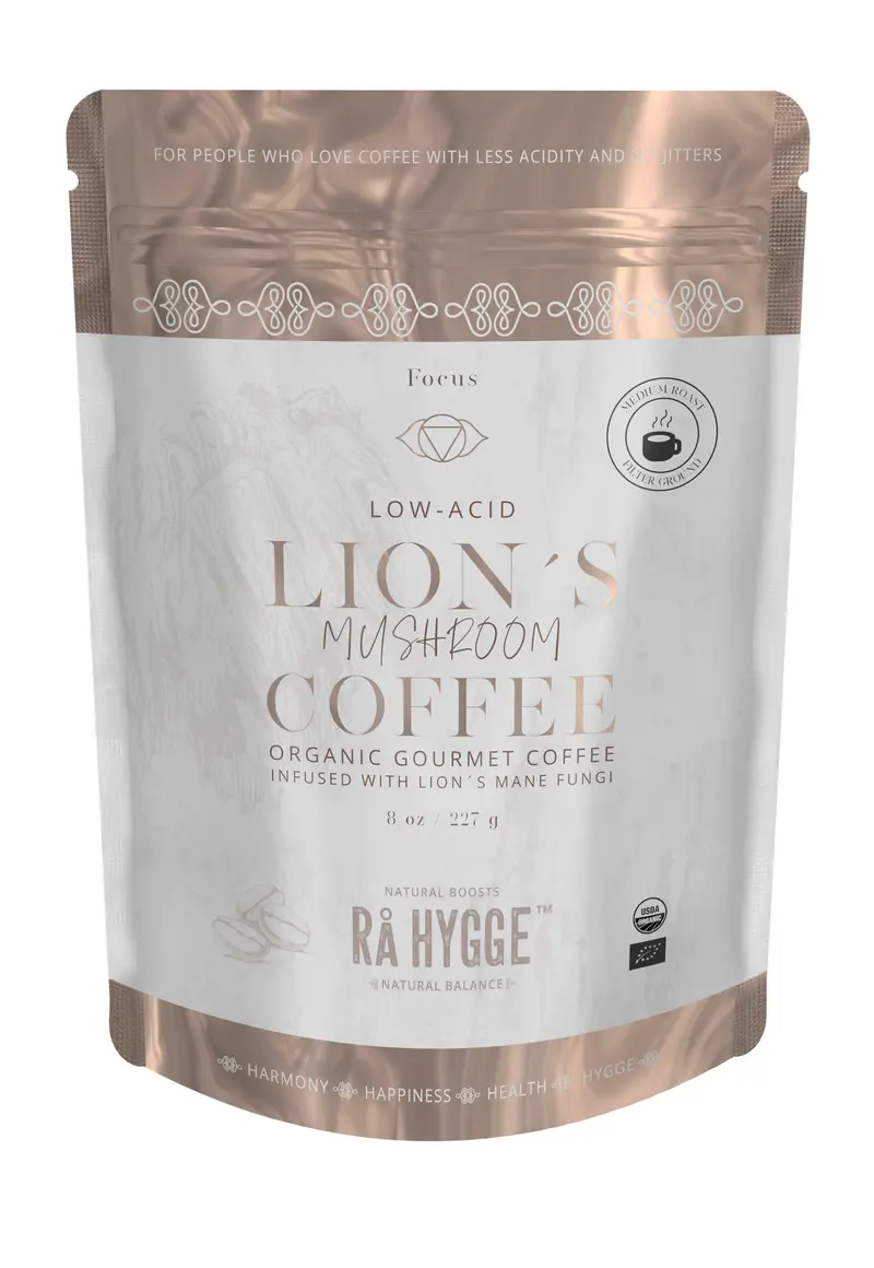 Lion's Mane kaffe - filtermald EKO, 227g