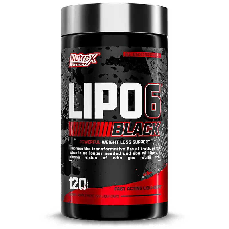Lipo 6 Black - 120 caps.