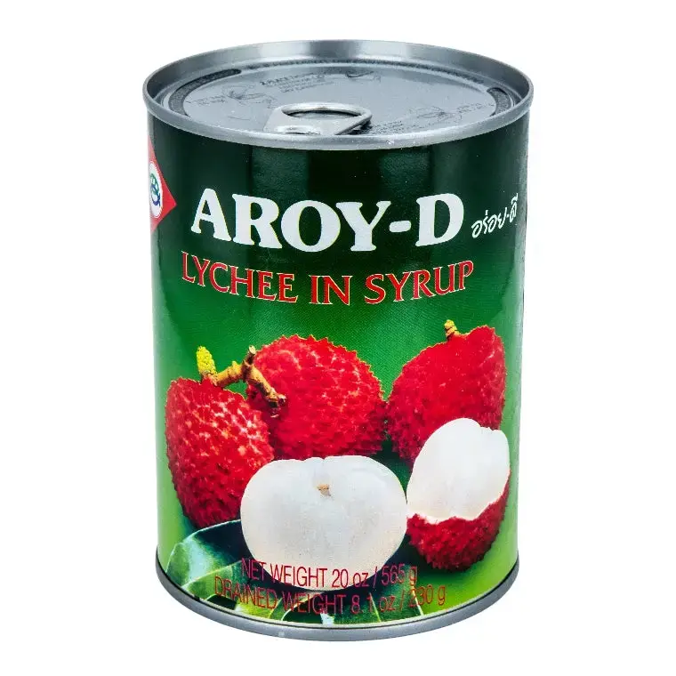 Litchi i sockerlag