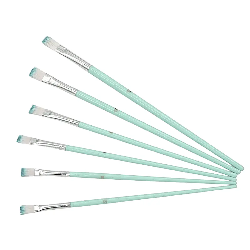 Ljusturkos Set av pensel 6pack
